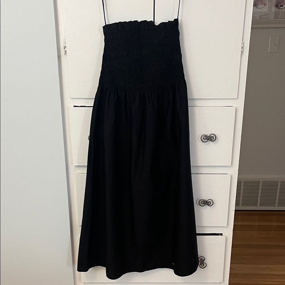 NWT H&M Women’s Black Strapless Sundress Size Medium